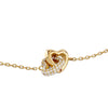 Guess Beloved Crystal Heart Link Bracelet UBB06014YG - Gold Tone