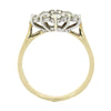9ct Yellow Gold 0.77ct Diamond Cluster Ring | H&H Family Jewellers