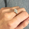 9ct Yellow Gold 0.77ct Diamond Cluster Ring | H&H Family Jewellers