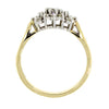 9ct Yellow Gold 0.50cts Brilliant Cut Diamond Cluster Ring | H&H