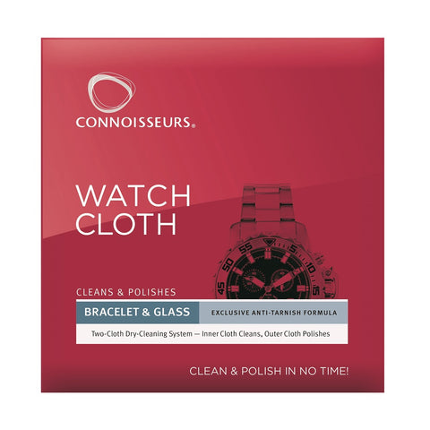 Connoisseurs Watch Cleaning Cloth CONN784 | H&H