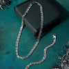 Fred Bennett Stainless Steel Mens Bracelet and Necklace Gift Set Z2046