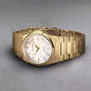 Accurist Origin Mens Gold Plated Bracelet Watch White Dial 70021 | H&H
