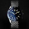 Accurist Dive Chronograph Mens Bracelet Watch Blue Dial 72004 | H&H