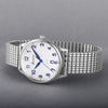 Accurist Classic Mens Expander Bracelet Watch White Dial 73000X | H&H