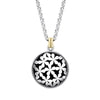 Linda MacDonald Sterling Silver and 9ct Gold Necklace Blossom Collection EOSL