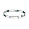 D for Diamond Cross Sterling Silver Baby Bangle B775