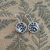 Linda MacDonald Silver and 9ct Gold Enchanted Tales Fox and Moon Earrings DTFM | H&H
