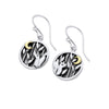 Linda MacDonald Silver and 9ct Gold Enchanted Tales Fox and Moon Earrings DTFM | H&H