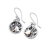 Linda MacDonald Silver and 9ct Rose Gold Enchanted Tales Robin Earrings DTRM | H&H