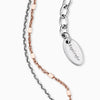Angel Whisperer Silver Double Anklet ERF-LILTWIN-BICOR