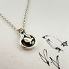 Linda MacDonald Silver and 9ct Rose Gold Enchanted Tales Robin Necklace ETRS | H&H