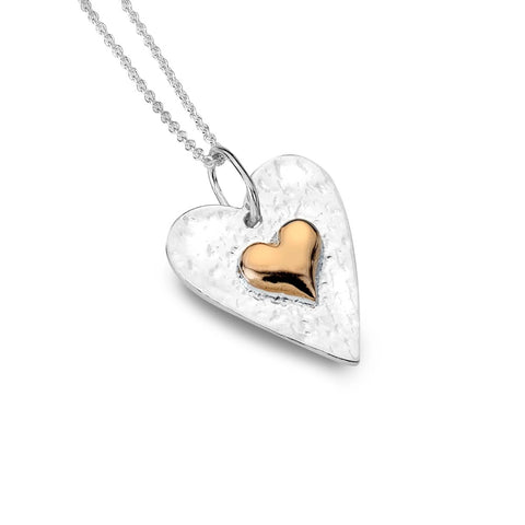 Silver Origins Forever Love Heart Pendant with Chain