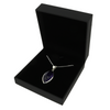 Amethyst Sterling Silver Marquise Pendant & Chain