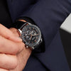 Sekonda Velocity Sports Chronograph Men's Strap Watch Black Dial 30017