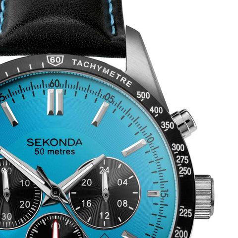 Sekonda Velocity Sports Chronograph Men's Watch Blue Dial 30019