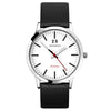 Sekonda Nordic Leather Strap Mens Watch White Dial 1939 | H&H Jewellers