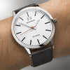Sekonda Nordic Leather Strap Mens Watch White Dial 1939 | H&H Jewellers