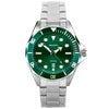 Sekonda Hudson Dive Mens Watch Stainless Steel Green Dial 30096| H&H