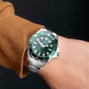 Sekonda Hudson Dive Mens Watch Stainless Steel Green Dial 30096| H&H