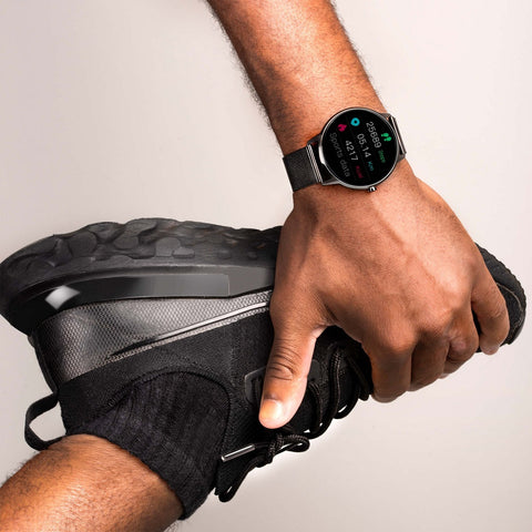 Sekonda Flex Smart Watch Black Case Mesh Bracelet 40529 | H&H 