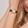 Sekonda Evans Classic Brown Leather Strap Ladies Watch (40714) | H&H