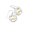Silver Origins Woodland Birds Drop Earrings