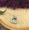 Linda MacDonald Sterling Silver and 9ct Gold Woodland Necklace Into The Woods Collection EIN3