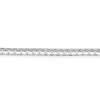 Shrieking Violet Real Flower Oval Silver Necklace MP65 | H&H Jewellers