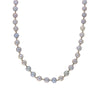 Lido Sterling Silver Bead Grey Freshwater Pearl Necklace 0263G