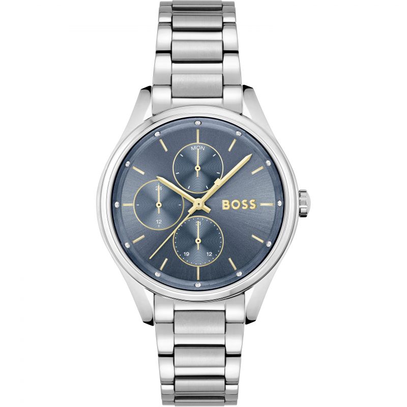 Hugo boss grand prix deals watch silver