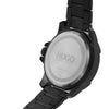 Hugo Mens Black IP Stainless Steel Watch 1530225