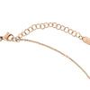 Boss Jewellery Ladies Rose Gold Plated Twist Bar Necklace 1580131