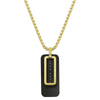 Hugo Boss Jewellery Double Dog Tag Mens Necklace 1580155