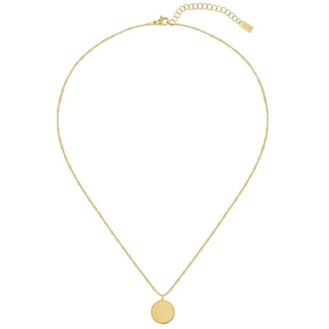 Hugo Boss Jewellery Ladies Gold Plated Medallion Necklace 1580157