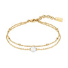 BOSS Jewellery Ladies Gold Plated Pearl Bracelet 1580204