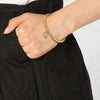 Hugo Boss Jewellery Ladies Gold Bead Bracelet 1580287