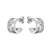 Boss Jewellery Ladies Stainless Steel Hoop Earrings 1580345