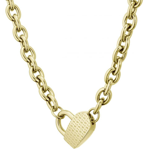 Boss Jewellery Ladies Dinya Gold Plated Necklace 1580417