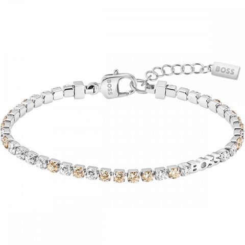 Boss Jewellery Ladies Kassy Precious Rose Stone Bracelet 1580633