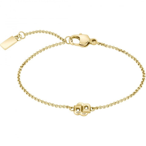 Boss Jewellery Double B Petit Gold Plated Ladies Bracelet 1580698