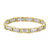 Boss Jewellery Nolan Stainless Steel and Gold Tone Mens Bracelet 1580793