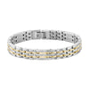 Boss Jewellery Stainless Steel and Gold Tone Mens Bracelet 1580813