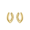BOSS Jewellery Ladies Fiora Petal Shape Hoop Earrings 1580823