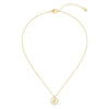 Boss Jewellery Double B Divine Gold Plated Ladies Necklace 1580837