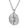 Boss Jewellery North Compass Stainless Steel Mens Necklace 1580841