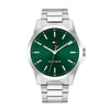 Tommy Hilfiger Bruce Green Dial Stainless Steel Mens Watch 1710672
