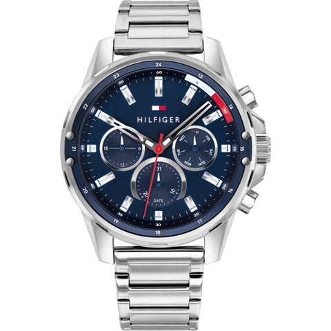 Tommy Hilfiger Day Date Bracelet Mens Watch 1791788