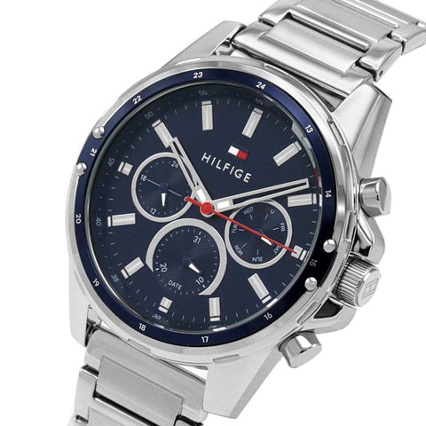 Tommy Hilfiger Day Date Bracelet Mens Watch 1791788