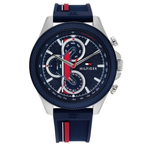 Tommy Hilfiger Silicone Strap Mens Watch 1792083